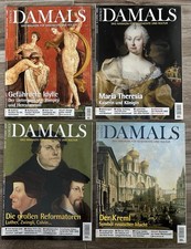 Zeitschrift 4x DAMALS 1,2,3 und 11/2004
