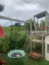 Spielturm Schaukel Rutsche Set 2 Griffe, Gelb, Kunststoff, Haltegriffe