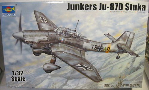 Junkers 87d stuka 1 - ju-87d, 1:32