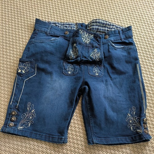 Oktoberfest bermuda jeans - oktoberfest,
