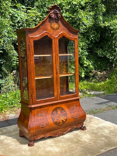 Barock vitrine biedermeier mit - biedermeier,