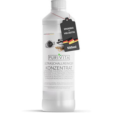 Ultrasonic cleaner concentrate (500ml) - for glasses, jewelry, teeth & coins