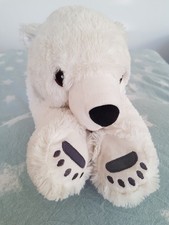 Plüschtier Ikea Eisbär Bär weiß Stofftier Kuscheltier ca. 60 cm