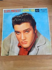 lp Platte vinyl schallplatte Erstpressung Elvis Presley Loving you