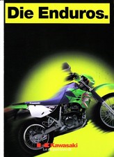 Kawasaki die Enduros KLR 650 KLE 500 - 4 Seiten - 01 1996
