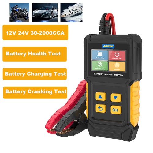 12v 24v auto - 12v, batterietester