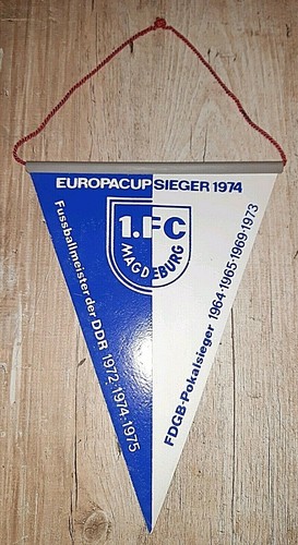 Rare pennant fc magdeburg - pennant, 1.fc