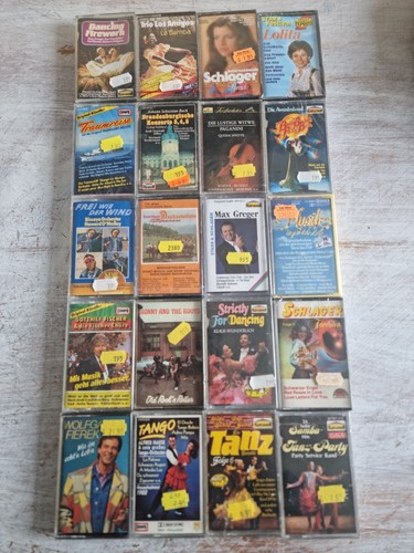 Musikkassetten sammlung 20 - sammlung,