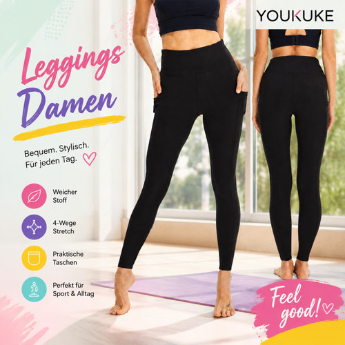 Pack capri leggings damen hohe - leggings,