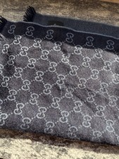 Gucci Schal Blau Original