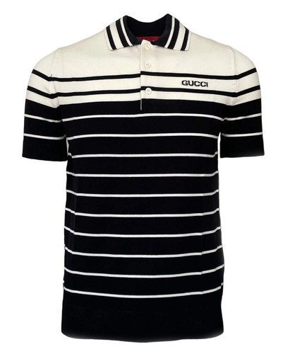 Gucci herren poloshirt schwarz - gucci,