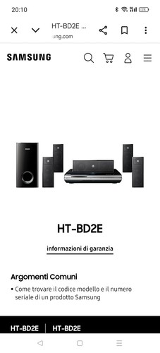 Samsung bd2e heimkino - samsung, ht-bd2e