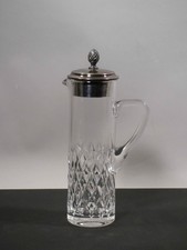 si42/6  Glaskrug mit 925er