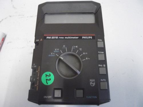 Philips 2518 multimeter - philips, pm