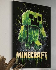 Minecraft Leinwandbild Creeper