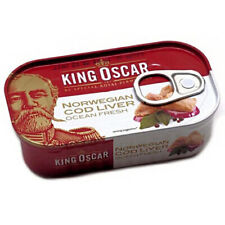 King Oscar Norwegischer Dorschleber 121g Rügenfisch Pechen Treski Omega 3