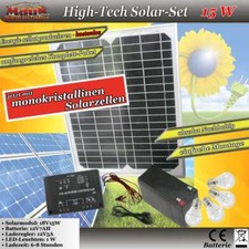 Tragbares Solar System Solaranlage 15W, Handelsretoure