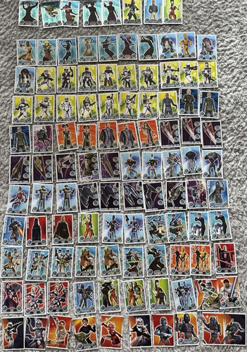 Star wars force attax - force, serie