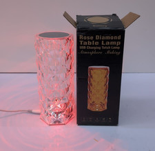 Kristalllampe Farbwechsel Rose