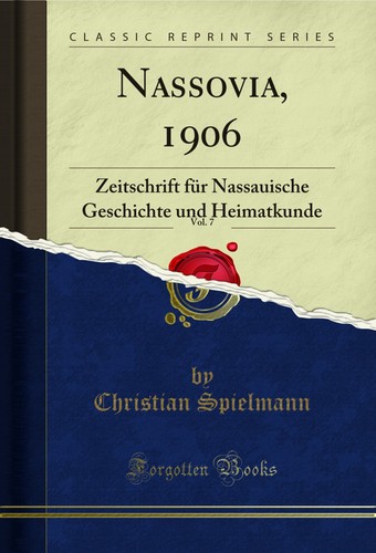 Nassovia 1906 vol 7 - 1906,, vol.