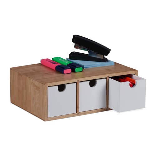 Schubladenbox bambus