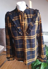 Damen Flanell Bluse von