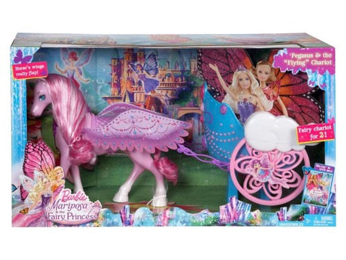 Barbie mariposa pegasus - mariposa, pferd