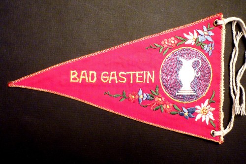 Wimpel bad gastein - gastein, Österreich