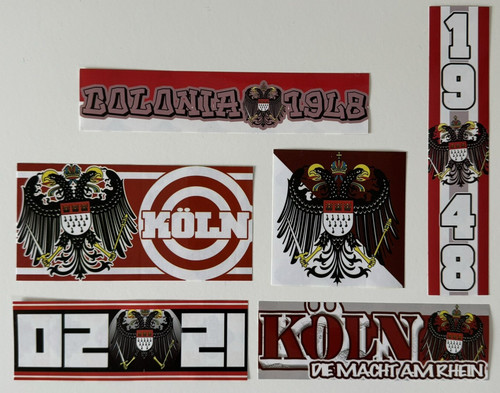 Köln aufkleber mix sticker - köln,