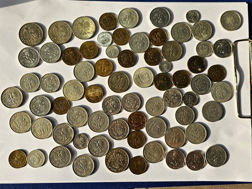 Großes polen münzen set x75 - münzen,