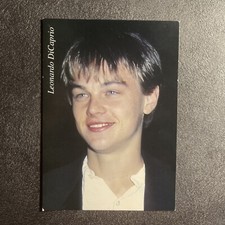 Autogrammkarte Leonardo DiCaprio Ak Postkarte