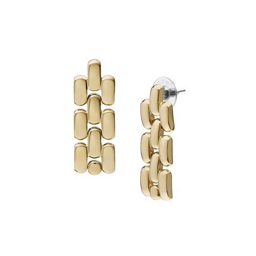 Damen ohrringe fossil - ohrringe,