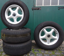 TOYOTA PREVIA Sommer Kompletträder 215/65R15 auf ARTEC Alu 7Jx15" DOT 3809