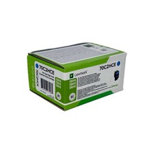 Lexmark Toner 70C2HCE Cyan wie