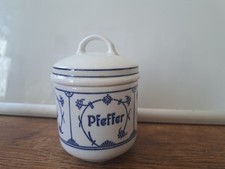 Vorratsdose, Pfeffer,  Jäger  Eisenberg Blau Saks (25/17)