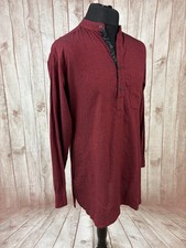 Fabindia Kurta Hemd rot