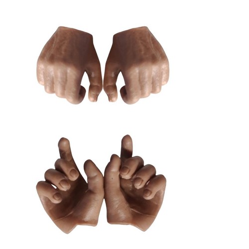 Scale handmodell mit gesten - 4x,
