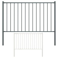 Zaunfeld mit Pfosten Stahl