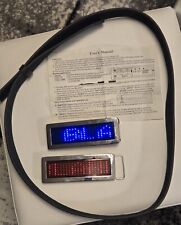 Gürtelschnalle mit Lauftext