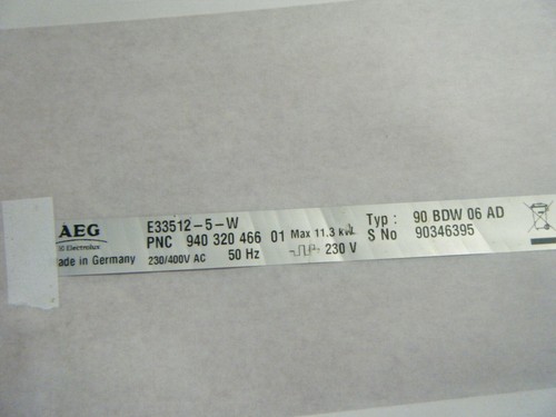 Einbauherd aeg e33512 m - aeg, e33512-5-m