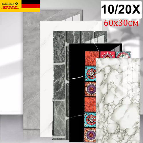 20x marmor wandaufkleber - 10/20x,