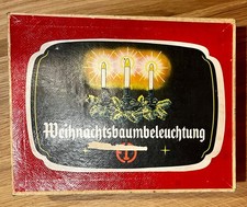 DDR Weihnachtsbaum Beleuchtung Lichterkette