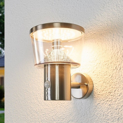 Lindby edelstahl led wandlampe - lindby,