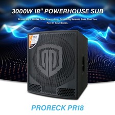 PRORECK PR18 18'' 3000W