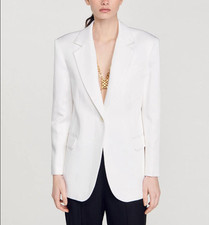 Sandro Paris Blazer Weiß