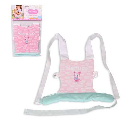 Babytrage rosa und grüner - und,
