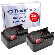 2x Akku 28V 5000mAh Li-Ion