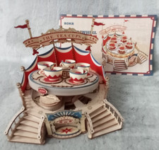 Karussell Spielzeug ROKR 3D-Holz-Puzzle Tilt-a-Whirl Tilt-A-Whirl The Tea Cup