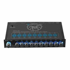 Soundstream MPQ-90 1/2-DIN Auto Audio 9-Band Grafik Equalizer Subwoofer Control