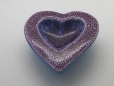 Kate Malone Studiokeramik Herzform Schale, London Keramik Künstler